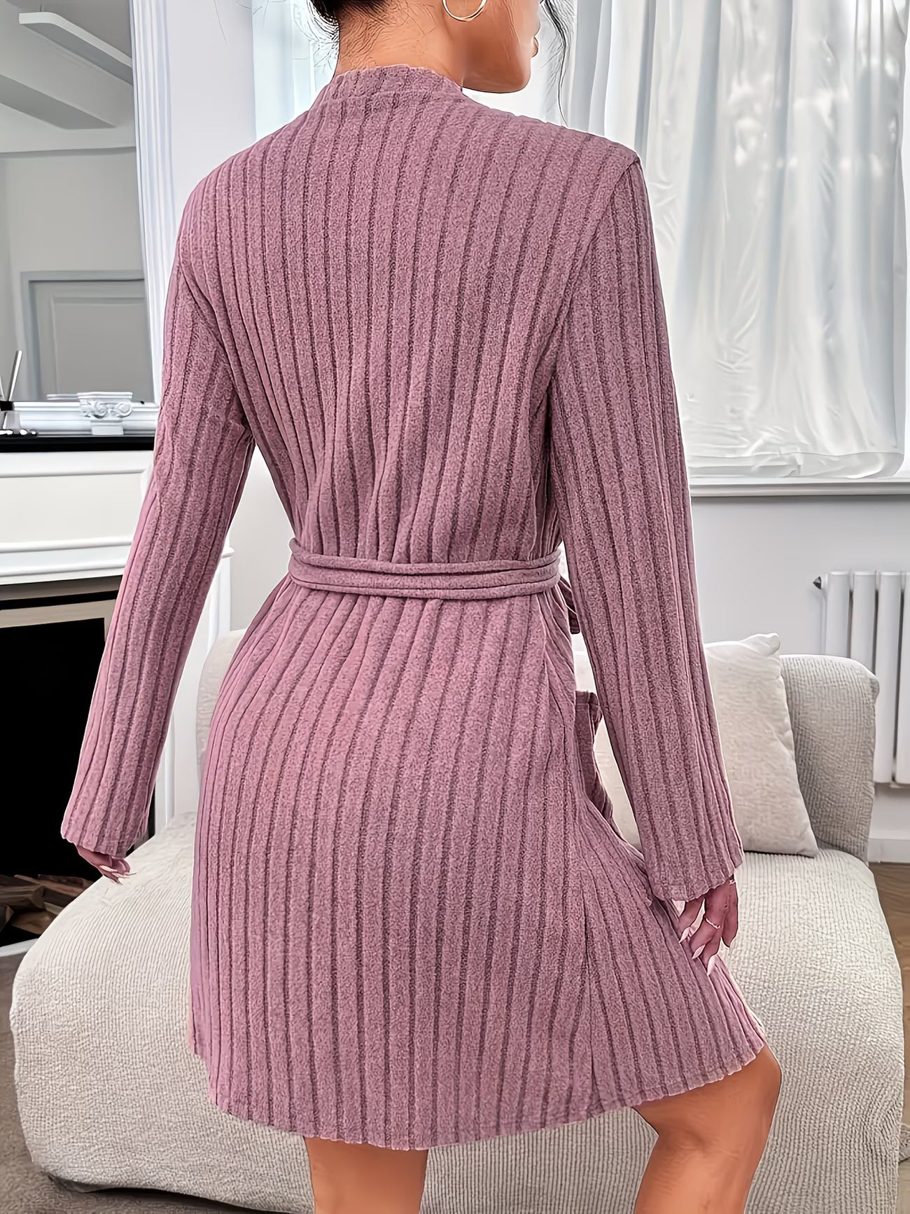 Maison Élégance Knit Lounge Robe