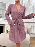 Maison Élégance Knit Lounge Robe