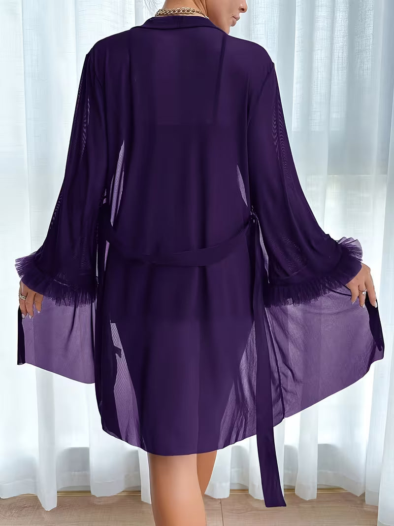 Amethyst Allure Robe Set